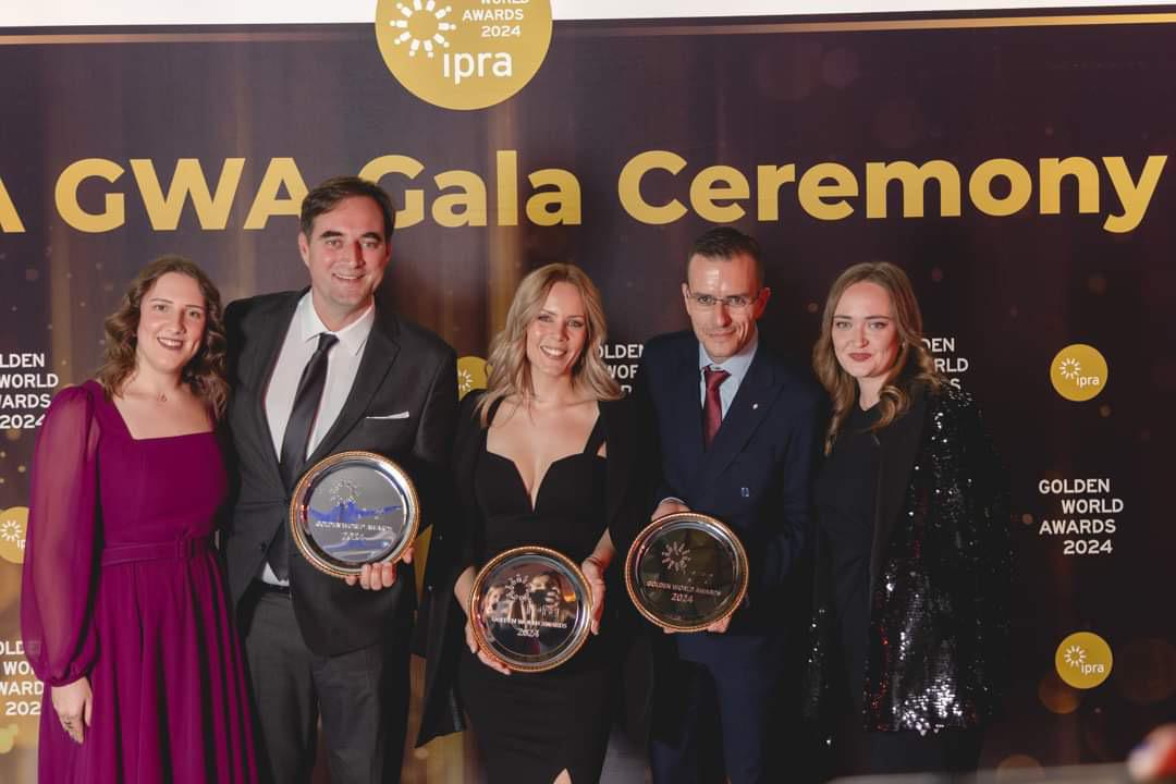 Tim CTA komunikacija (s lijeva na desno): Lara Paša, Gordan Turković, Valentina Mezdić, Petar Tanta, Nina Sivić-Cug