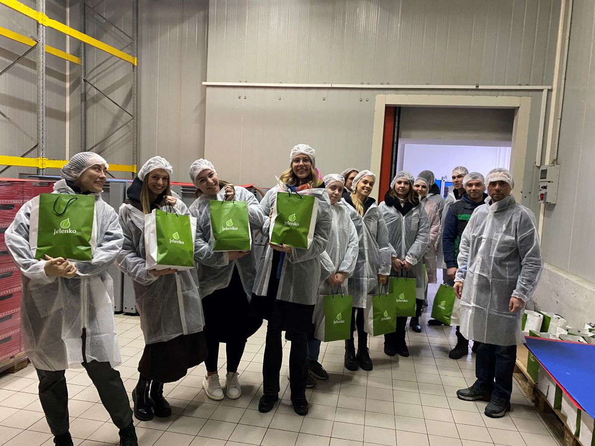 Studenti VERN’ u posjetu tvrtki Sigurna hrana d.o.o. iz Ogulina