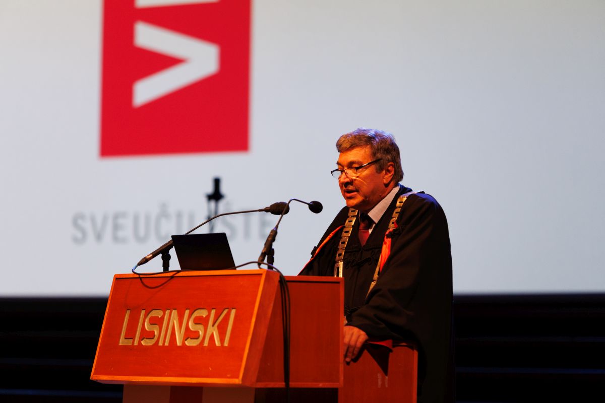 Govor rektora prof. dr. sc. Vedrana Mornara na 21. promociji diplomanata Sveučilišta VERN'