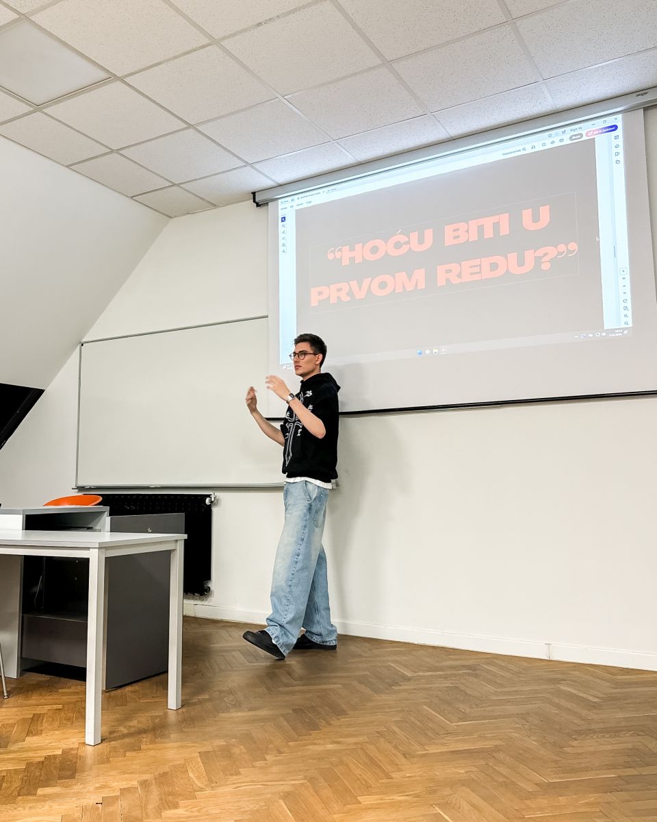 Luka Lajić (VERN' Alumni), gostujuće predavanje