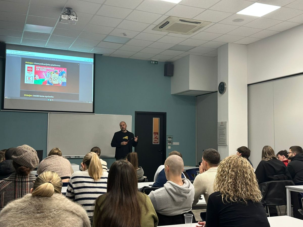 Na VERN'u je gostovao naš alumni Ivan Širanović, voditelj Službe promocije u Kauflandu 