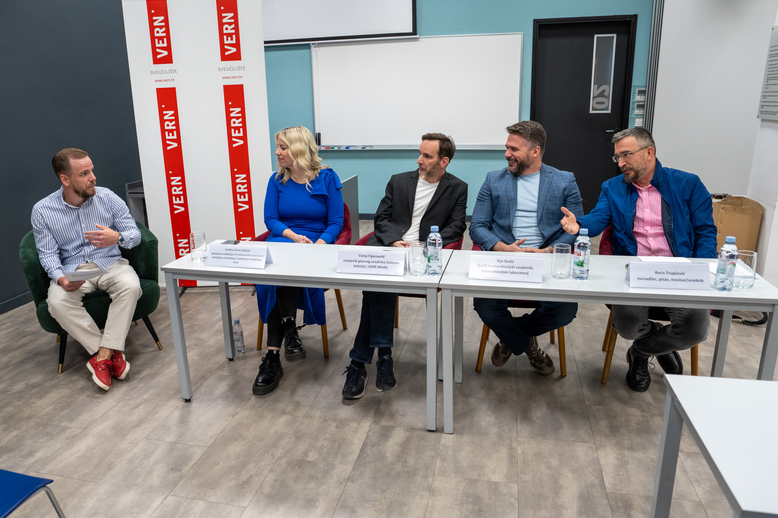 Panel medijskih i komunikacijskih stručnjaka na Sveučilištu VERN'