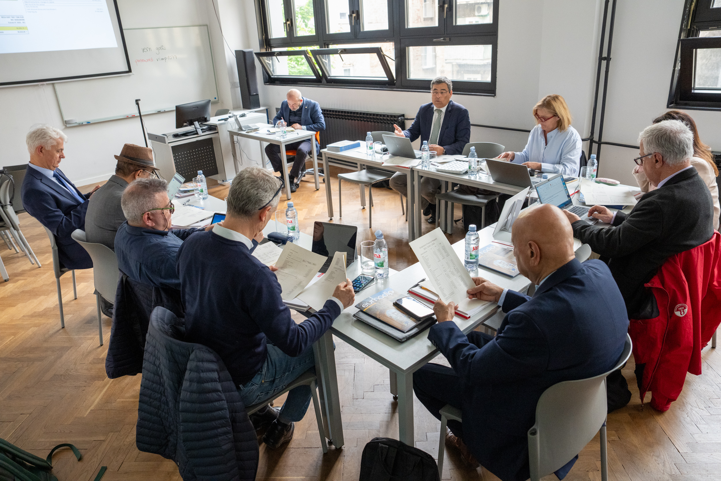 Radni sastanak delegacije EURHODIP-a na Sveučilištu VERN'