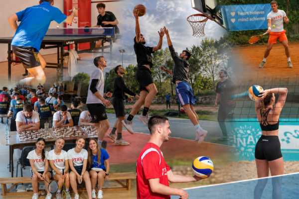 Studenti Sveučilišta VERN' na UniSport Finalsima