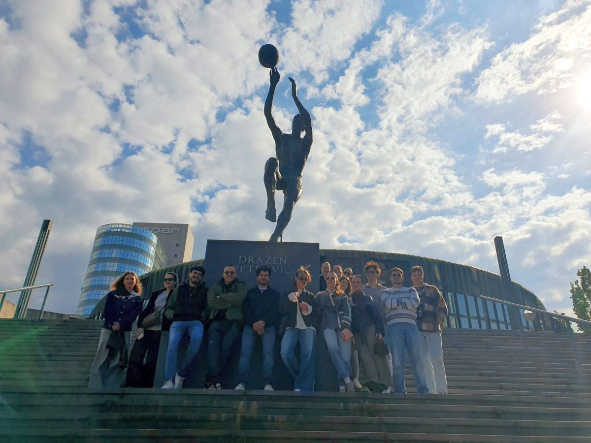 Studenti Sveučilišta VERN' u posjetu Muzejsko-memorijalnom centru Dražen Petrović