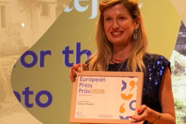 Barbara Matejčić Europska novinarska nagrada (European Press Prize Facebook)