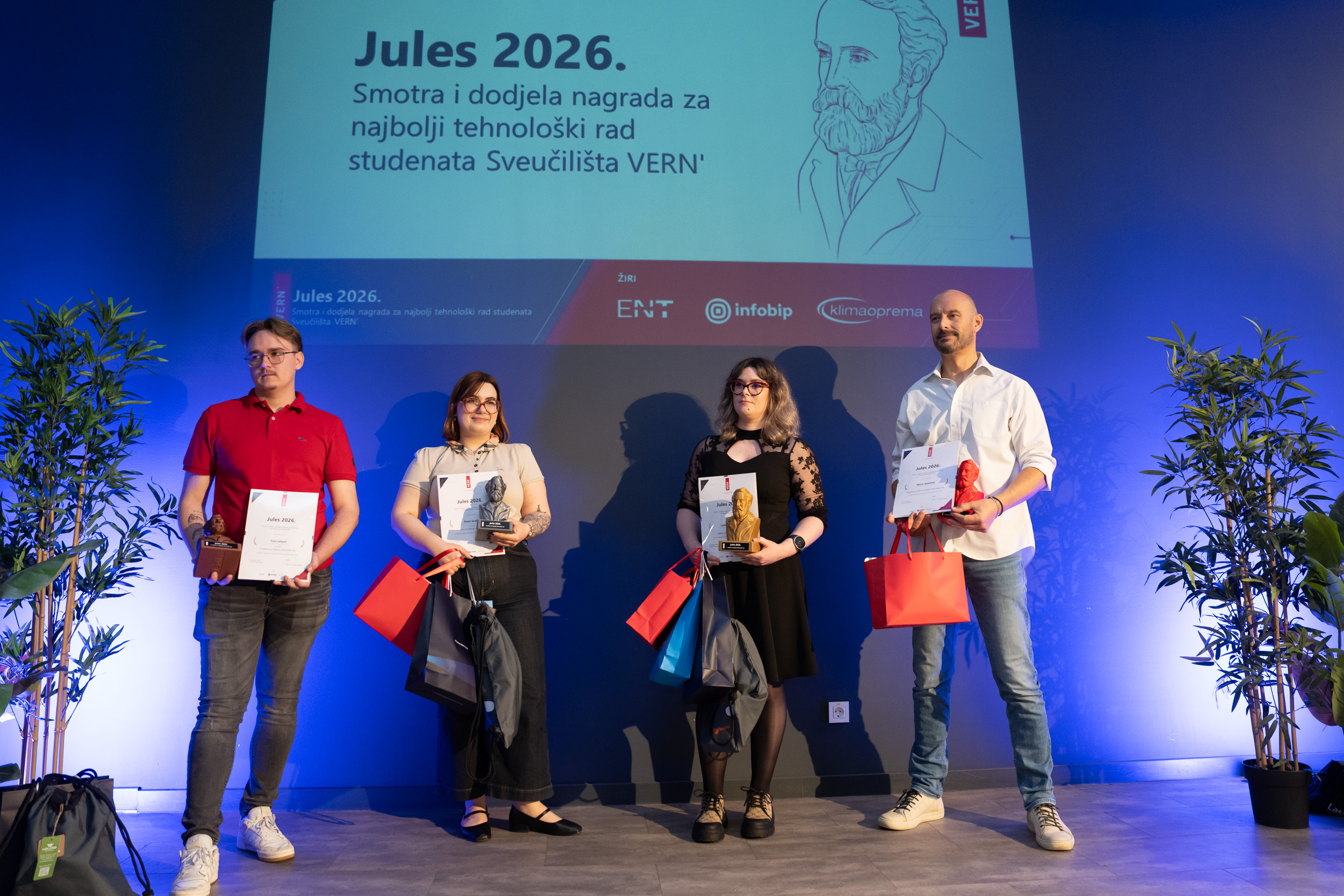 Dodjela nagrada Jules 2026. za najbolje tehnološke projekte studenata na Sveučilištu VERN'