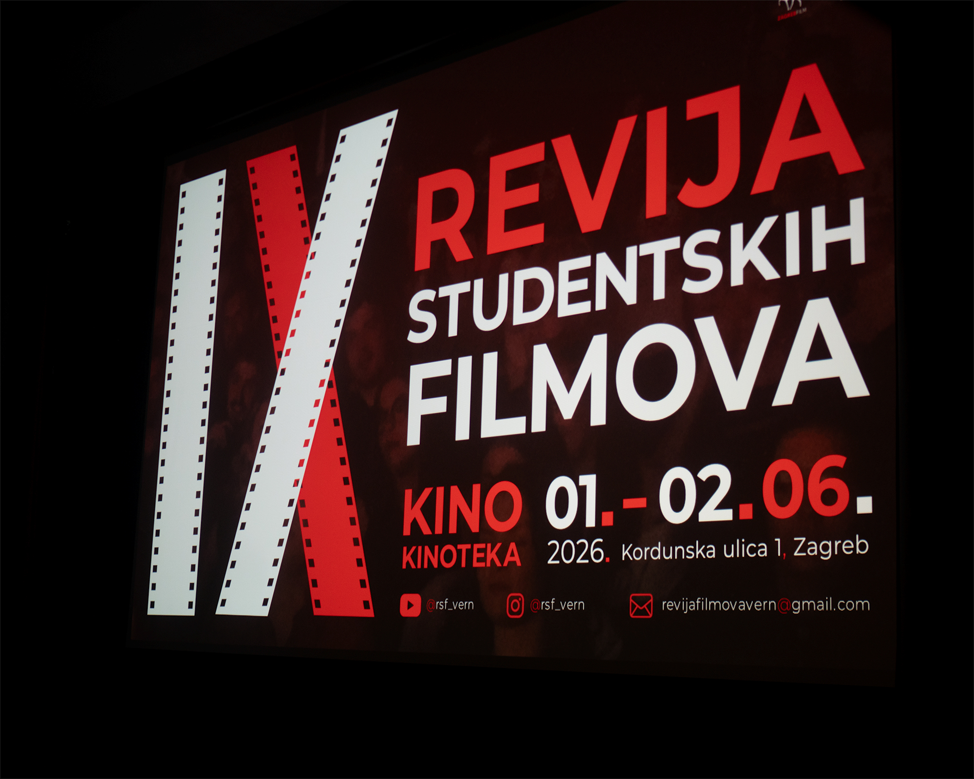 IX. Revija studentskih filmova Sveučilišta VERN'