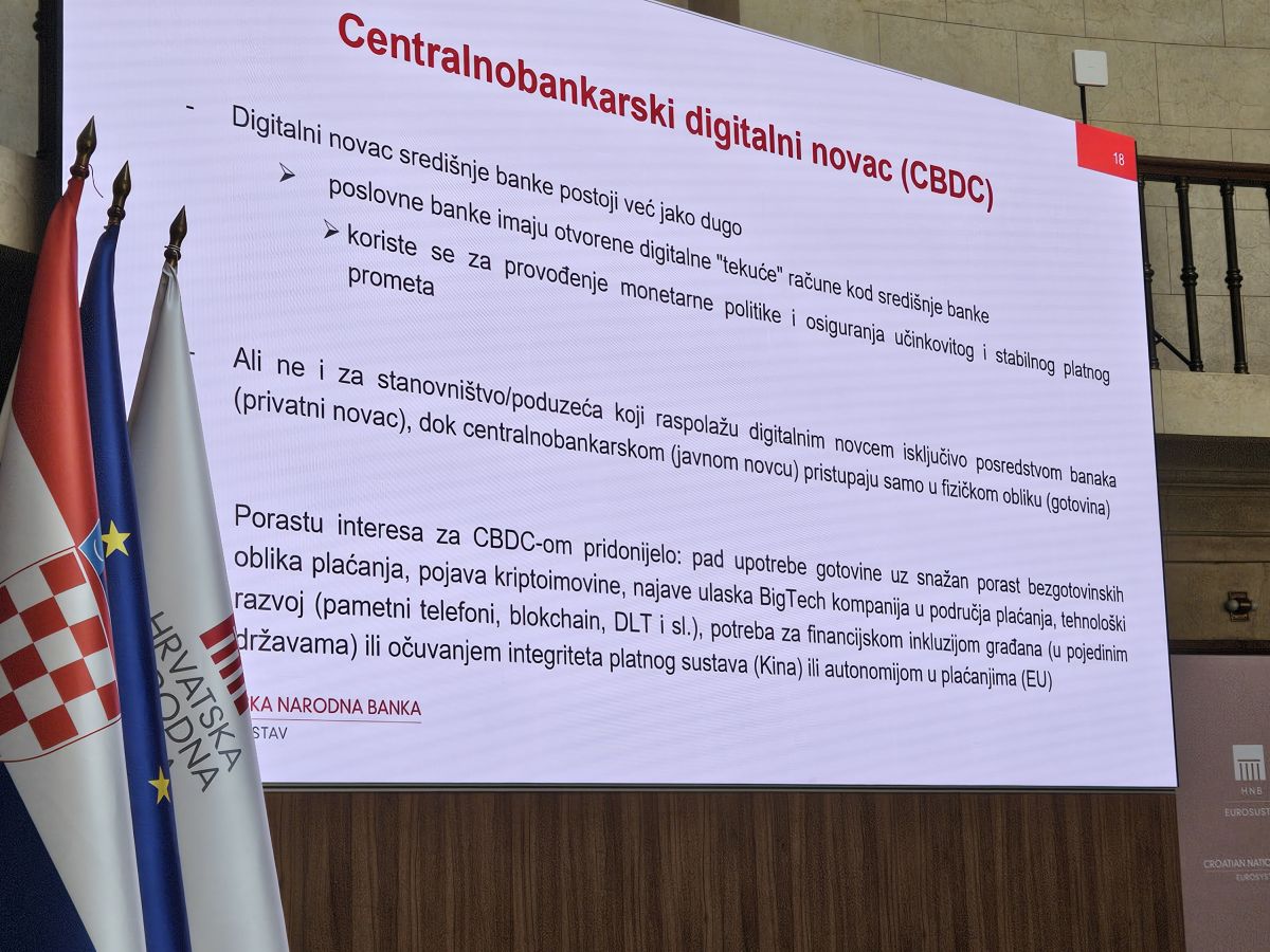 Studenti VERN'a na terenskoj nastavi u Hrvatskoj narodnoj banci