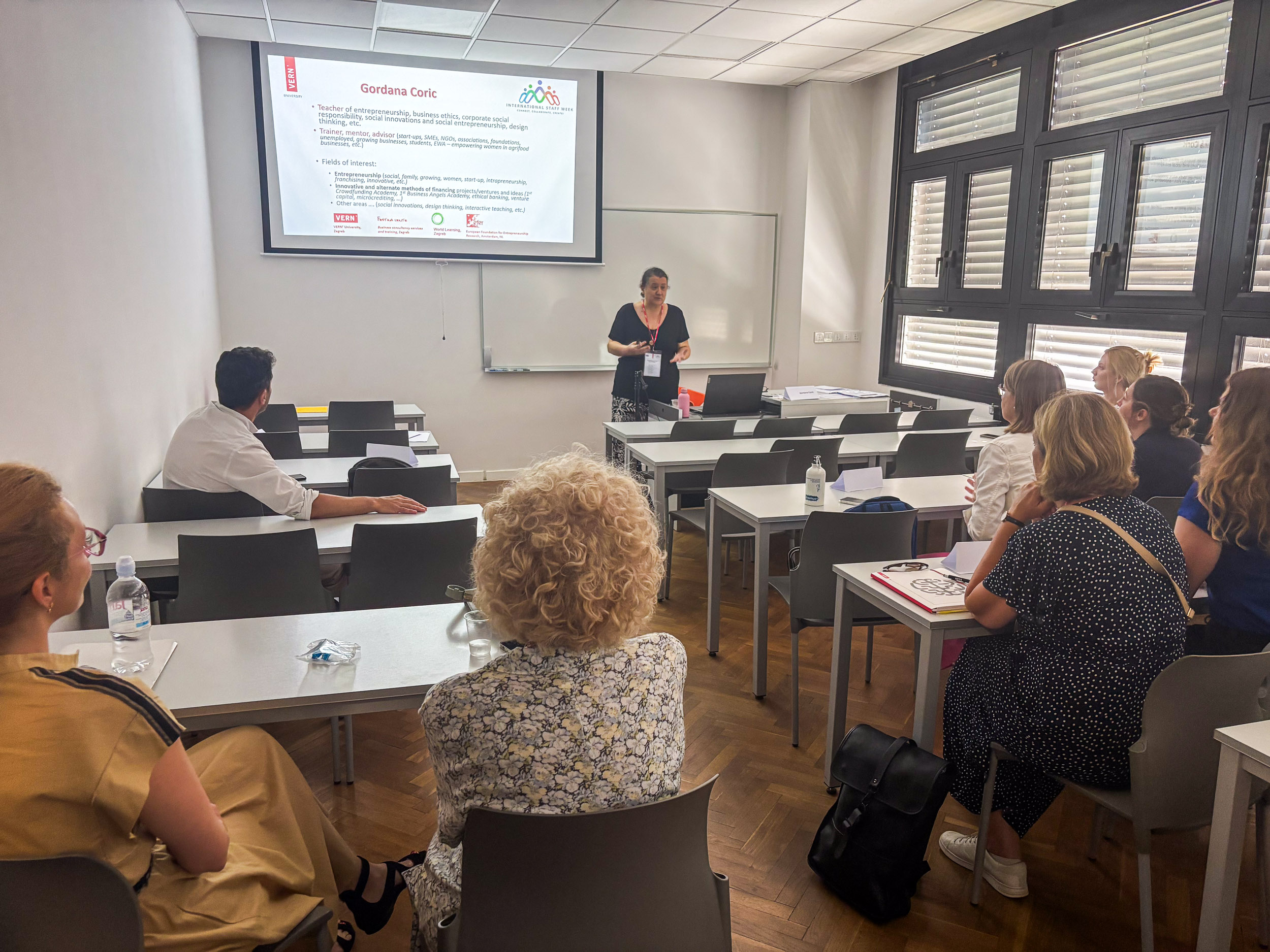 Sudionici prvog International Staff Weeka na Sveučilištu VERN'