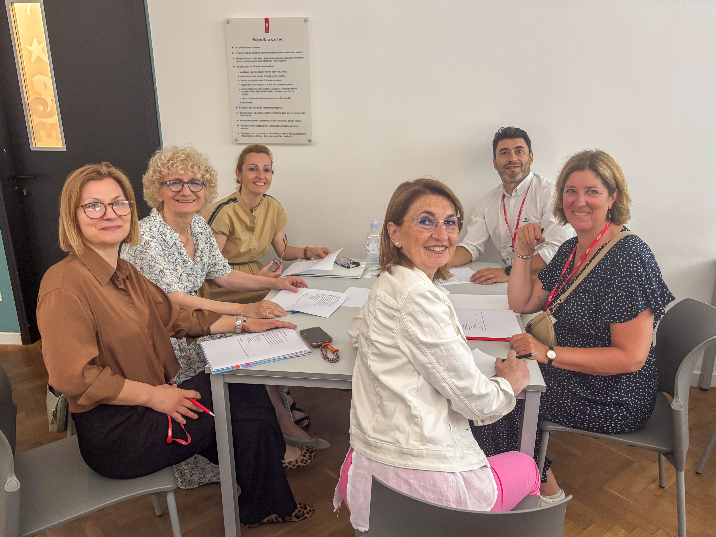 Sudionici prvog International Staff Weeka na Sveučilištu VERN'