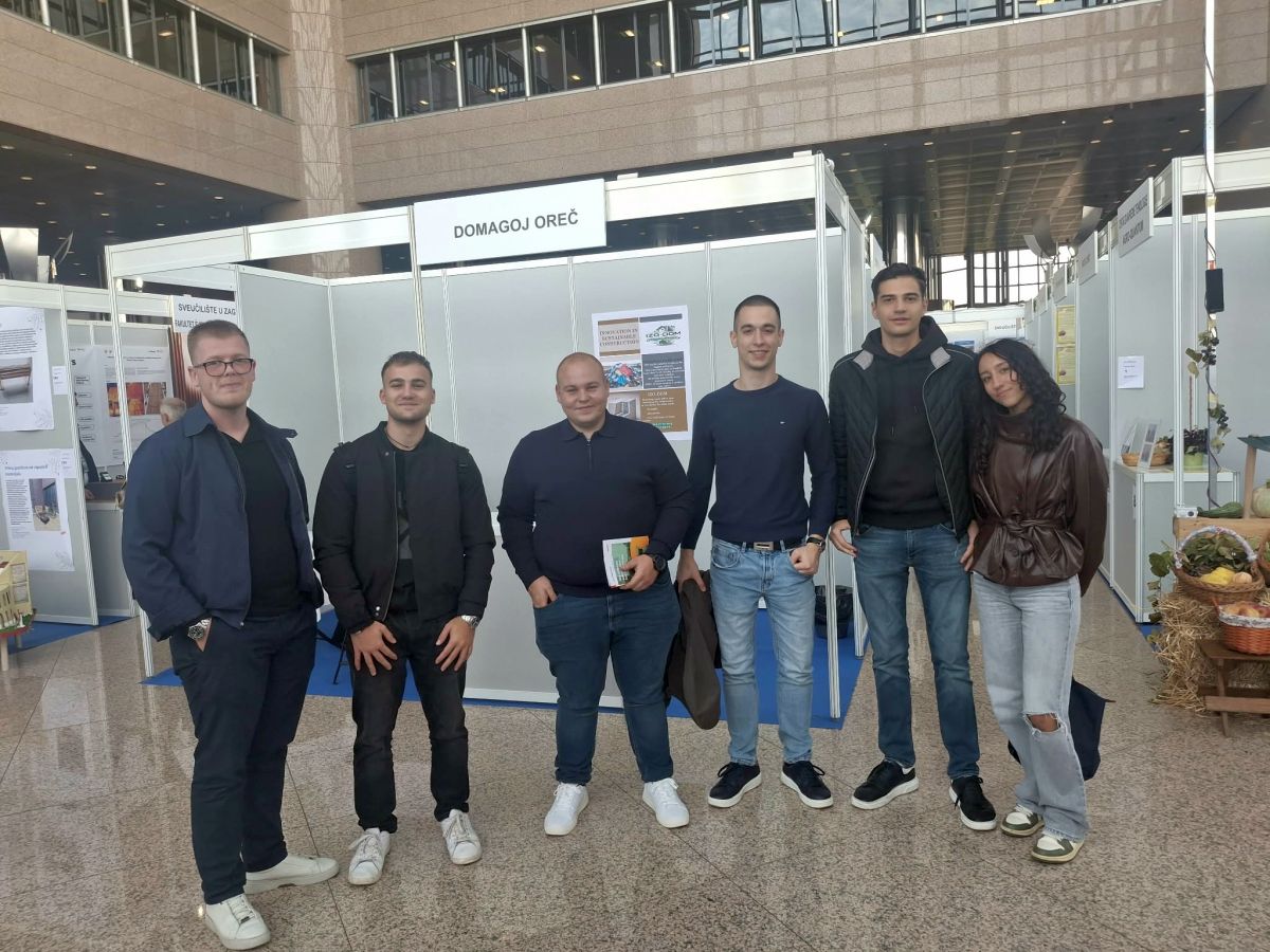 Grupa studenata Sveučilišta VERN' na izložbama ARCA 2026. i AGRO-ARCA 2026.